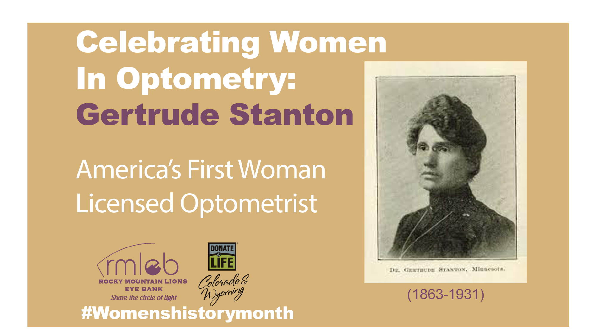 Celebrating Women in Optometry: Gertrude Stanton