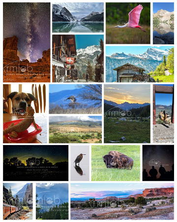 sunset with clouds reflecting in a small lake with reeds on shoreline