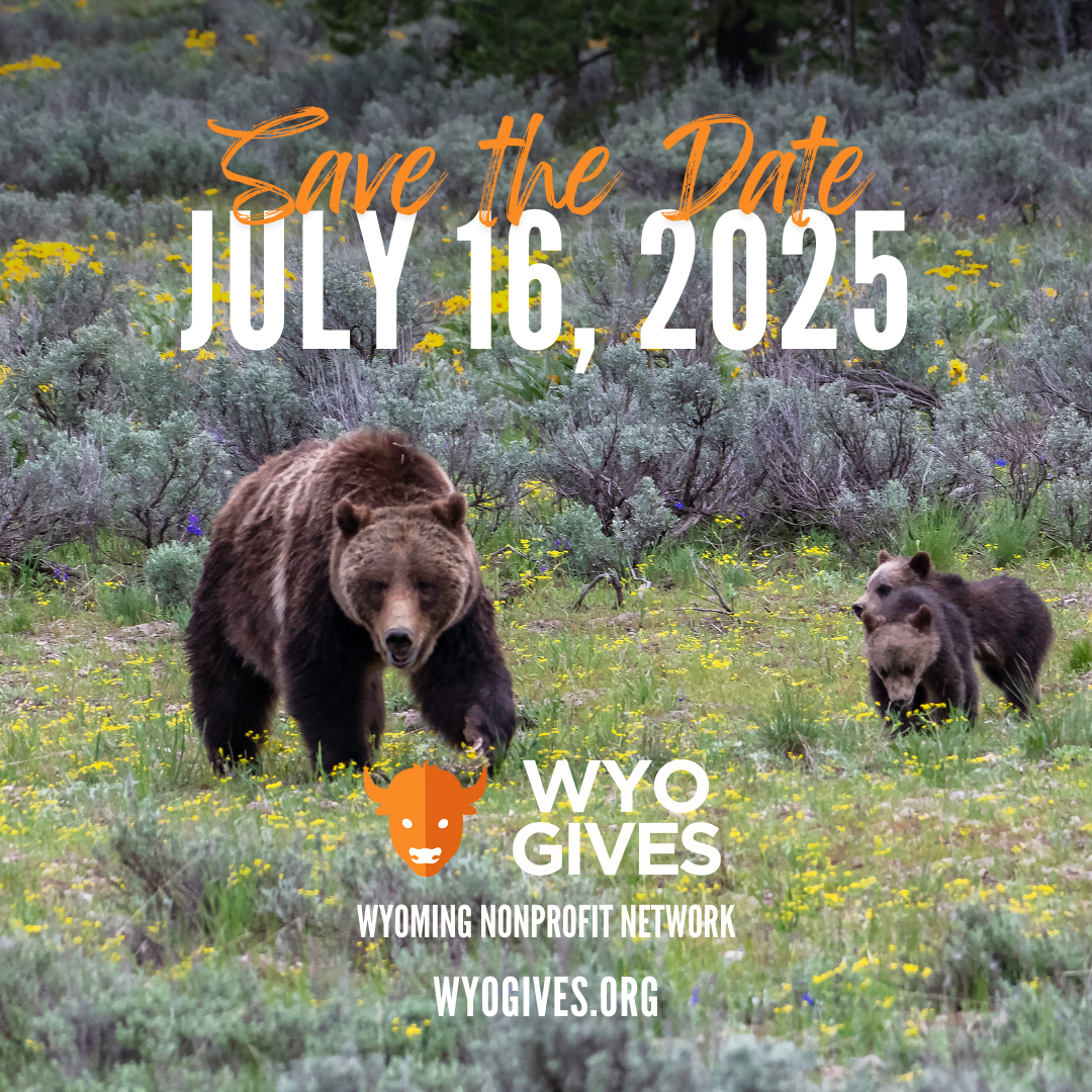 save the date for WyoGives Day on July 16, 2025 to give to Rocky Mountain Lions Eye Bank